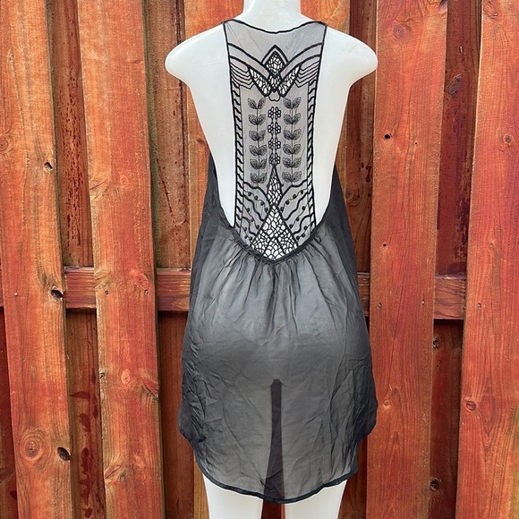 Lily White Women’s Top Size L Black - Picture 4 of 7